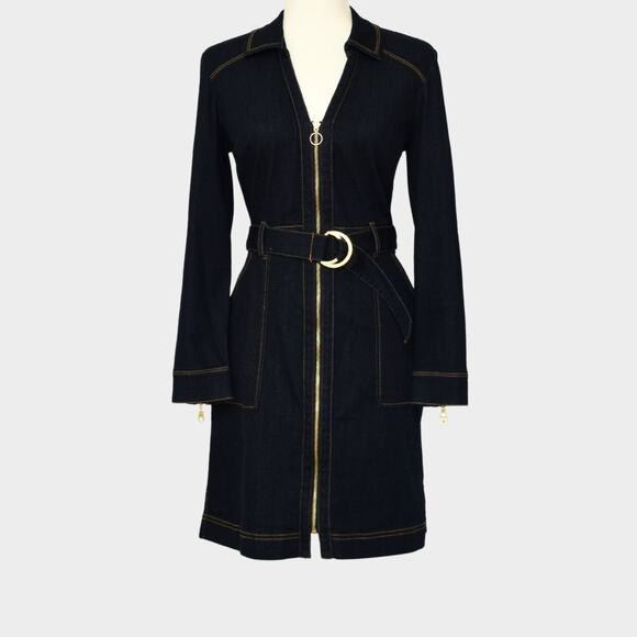 INC International Concepts Dresses & Skirts - Elegant Black Denim Dress